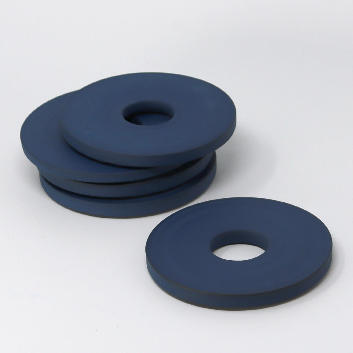 Ceramic Trivet Dark Blue & Wine