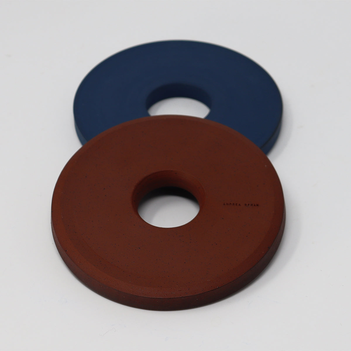 Ceramic Trivet Dark Blue & Wine