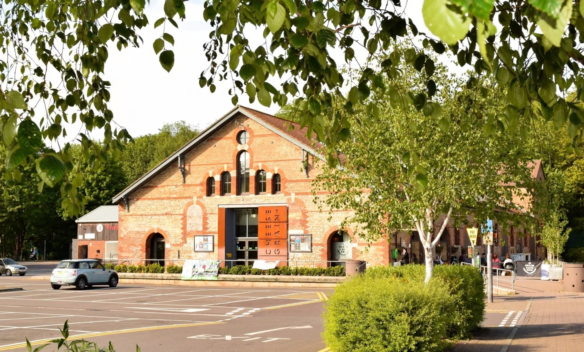 The music and arts venue, Cheese & Grain, in Frome. Picture by Miles Macey