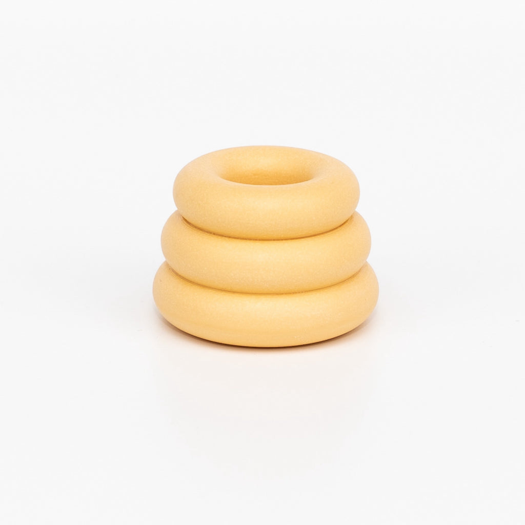 Triple O Candleholder - Tangerine