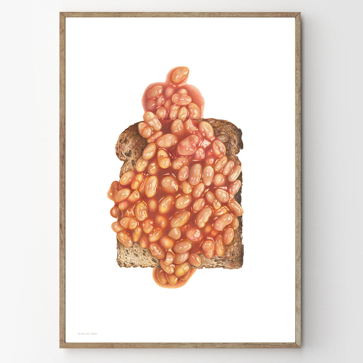 Beans on Toast Giclée Print