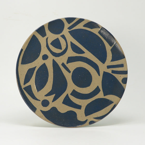 INLAY Plate - Abstract Blue