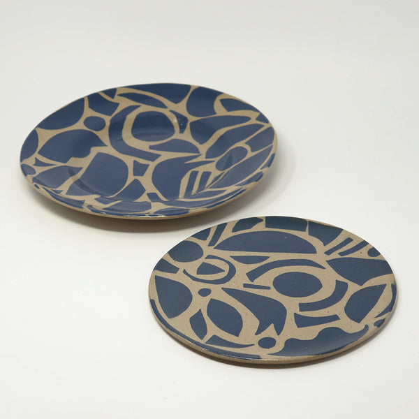 INLAY Plate - Abstract Blue