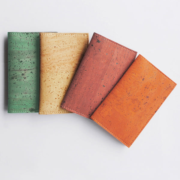 Cork Leather Cardholder - 10 Colours