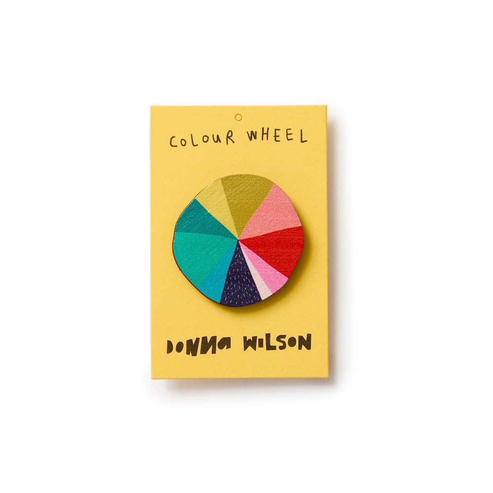 Donna Wilson Wooden Pin Badges