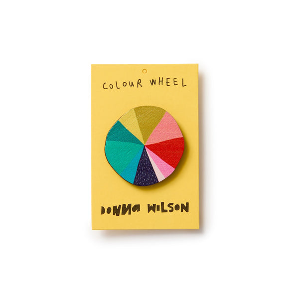 Donna Wilson Wooden Pin Badges