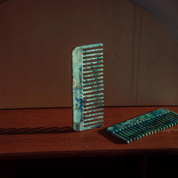 Recycled Plastic Comb - Cafe