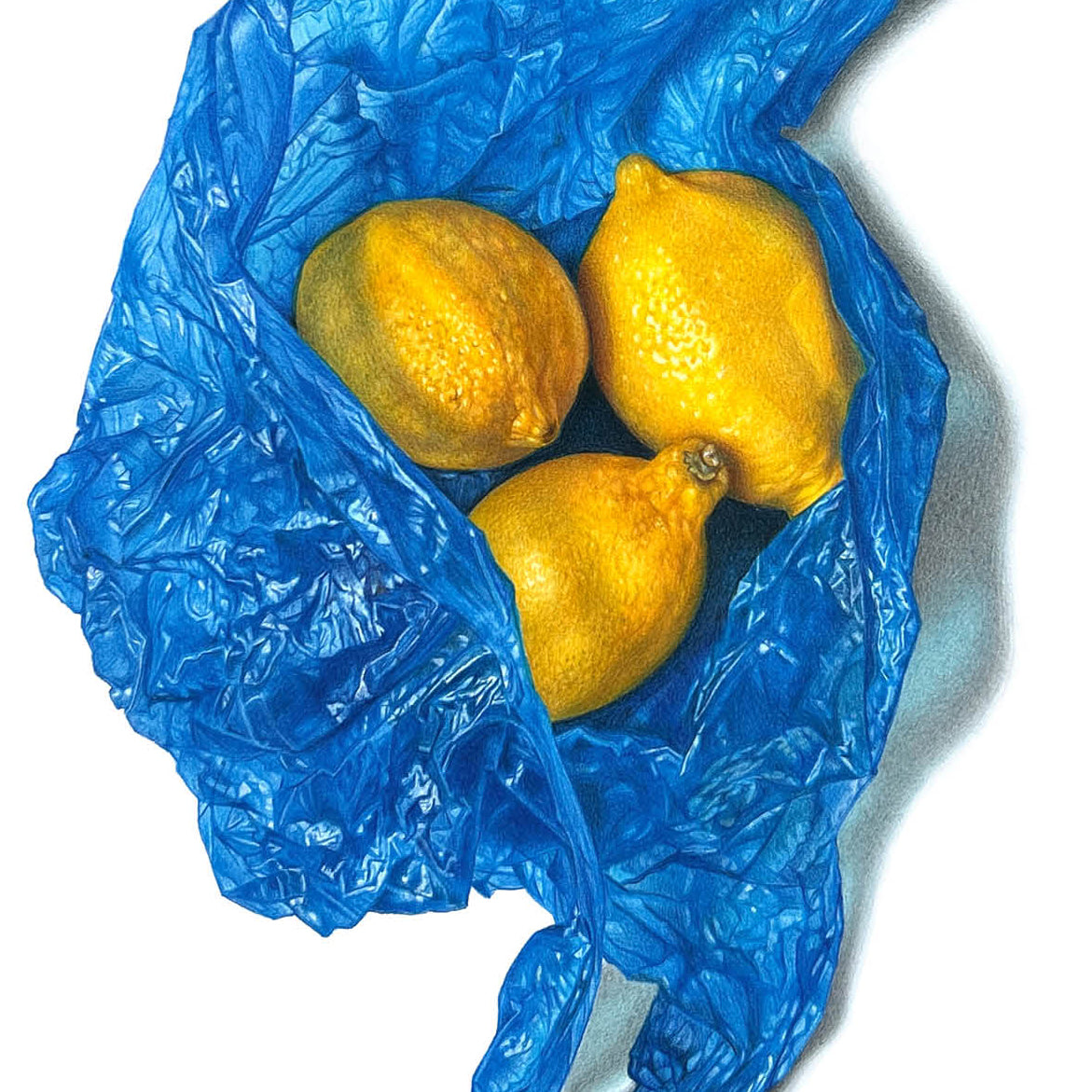 Corner Shop Lemons Giclée Print