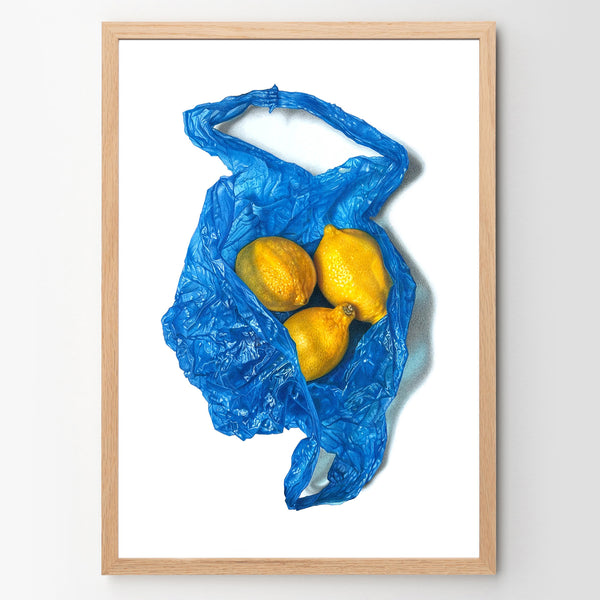 Corner Shop Lemons Giclée Print