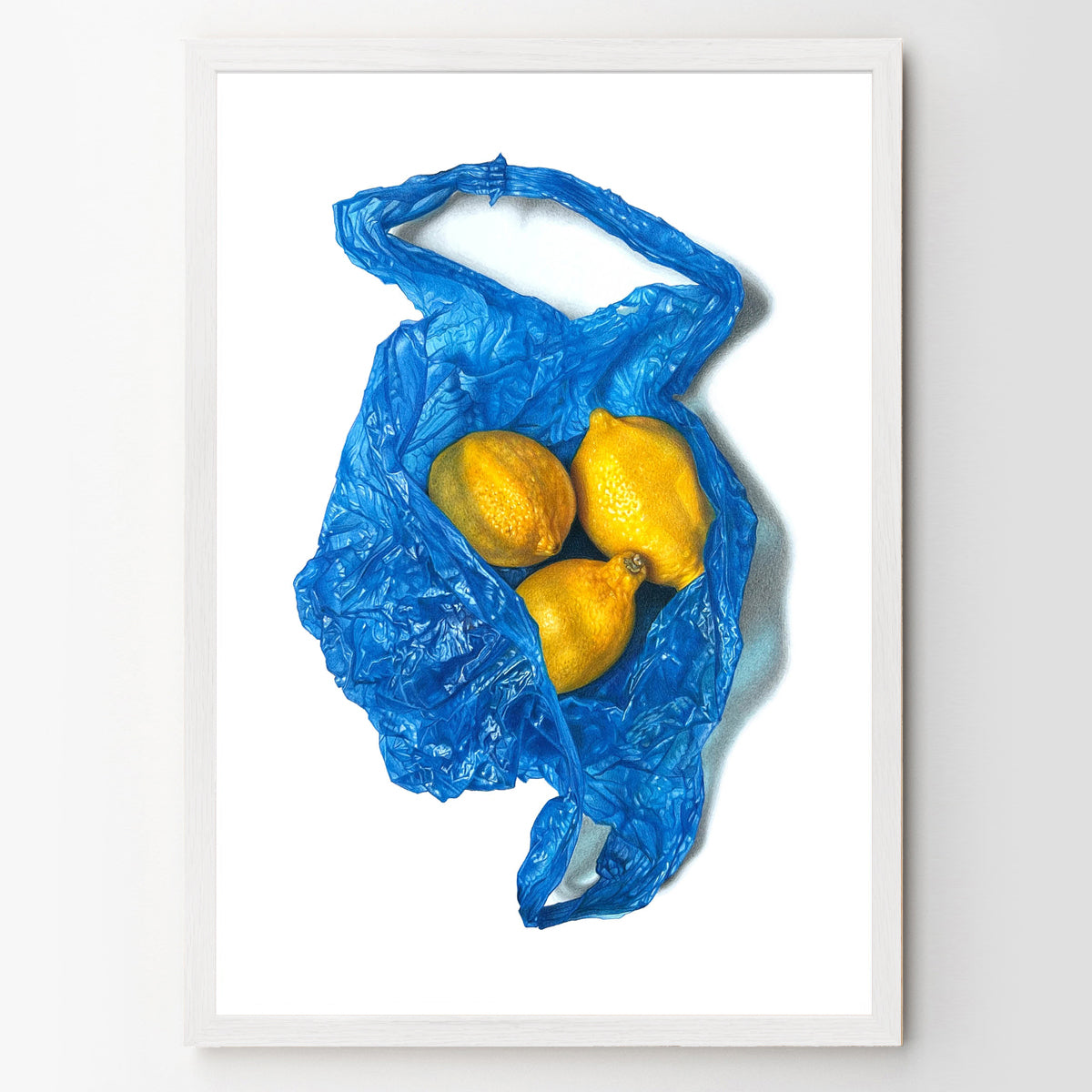 Corner Shop Lemons Giclée Print A3
