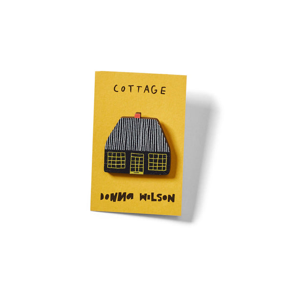 Donna Wilson Wooden Pin Badges