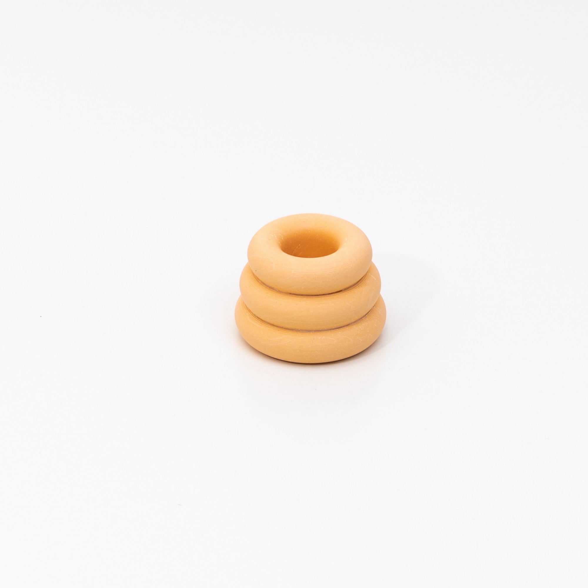 Triple O Candleholder - Tangerine