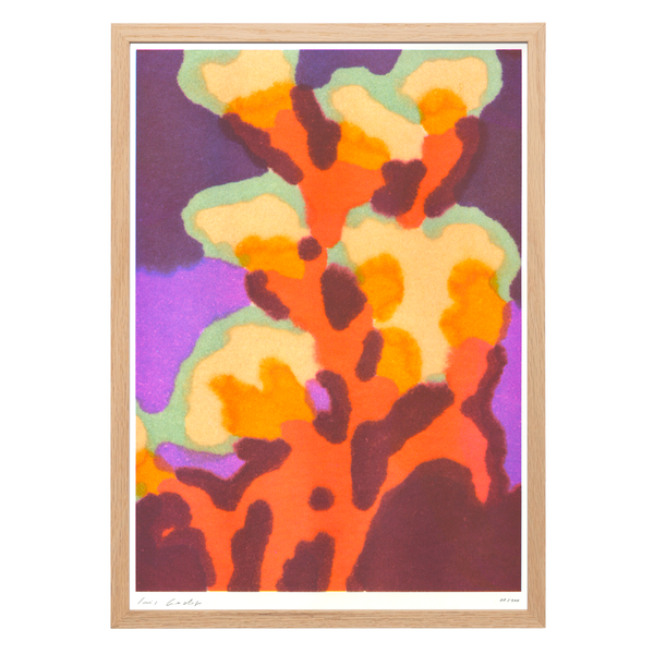 Dawn in the Field A3 Risograph Print