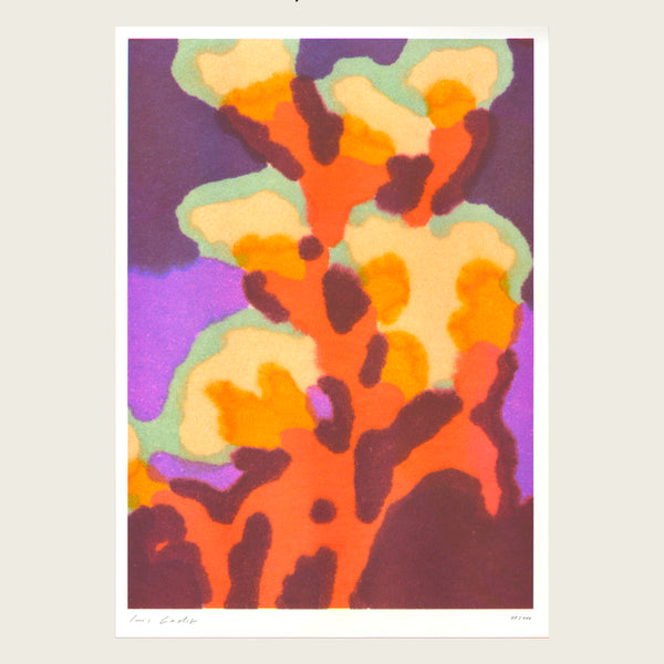 Dawn in the Field A3 Risograph Print