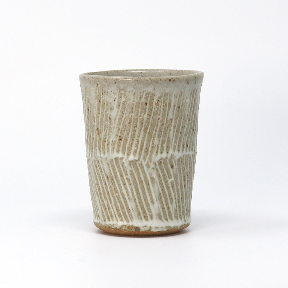 Double Incised Beakers - Cornish Stone and Dolomite glaze