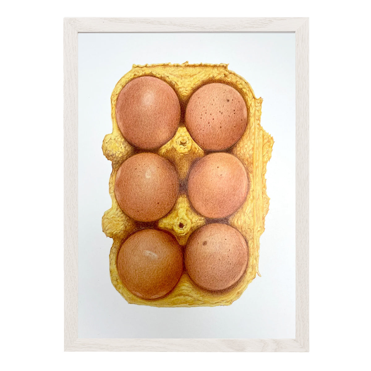 Egg Box Giclée Print A4