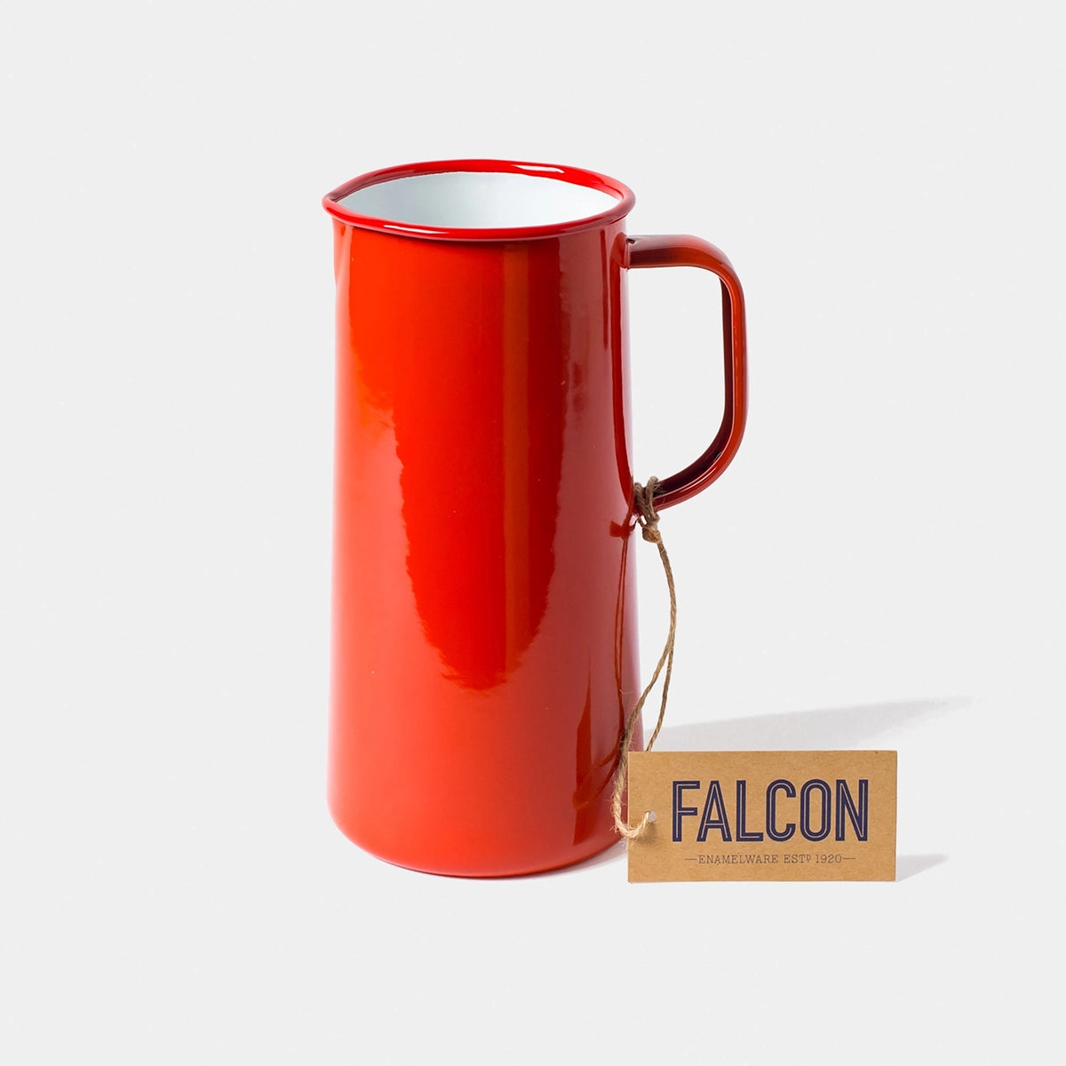 3 Pint Enamel Jug - Pillarbox Red