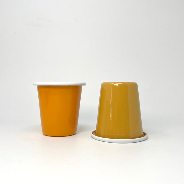 Enamel Tumbler - Tangerine