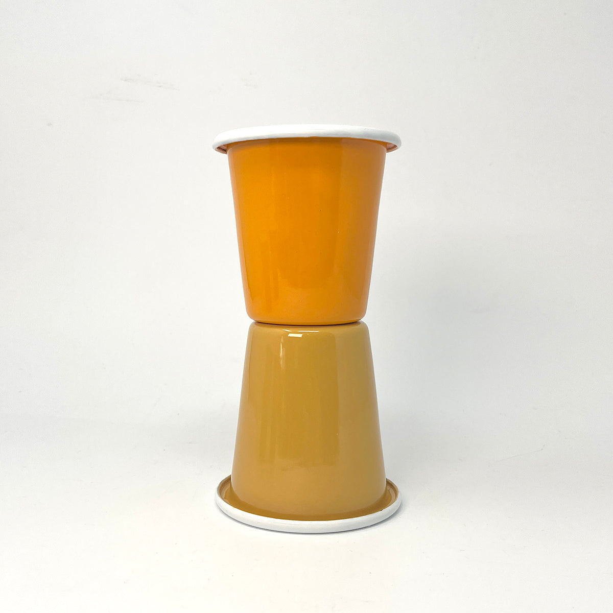 Enamel Tumbler - Mustard Yellow