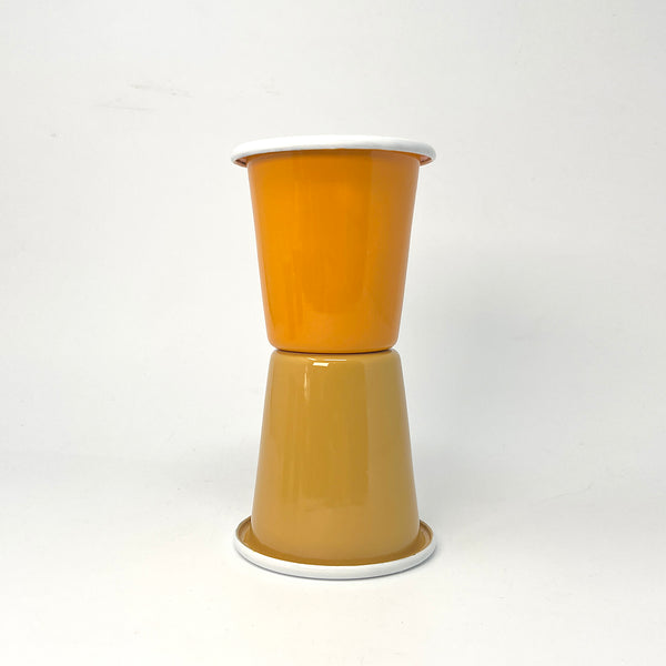 Enamel Tumbler - Mustard Yellow