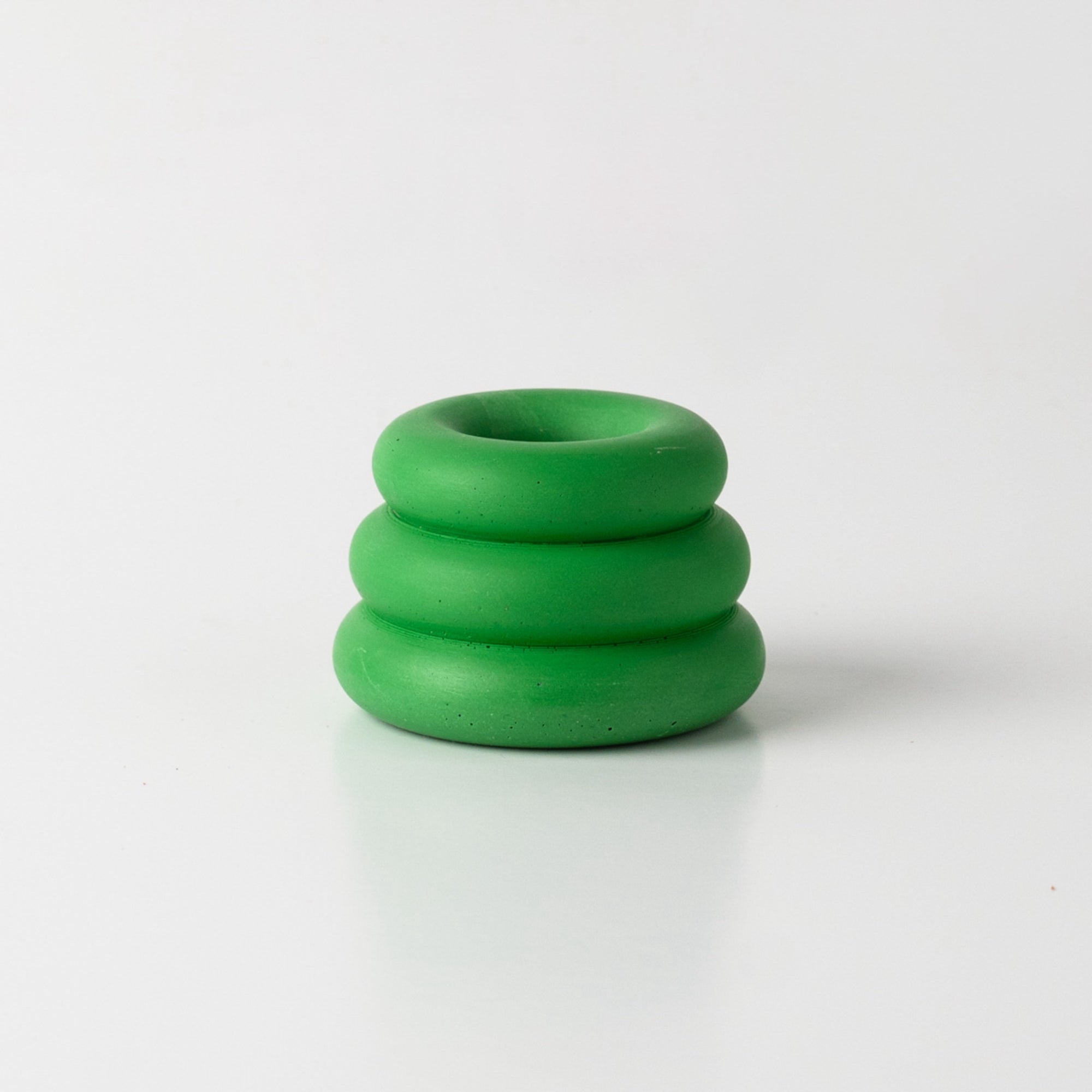 Triple O Candleholder - Forest Green