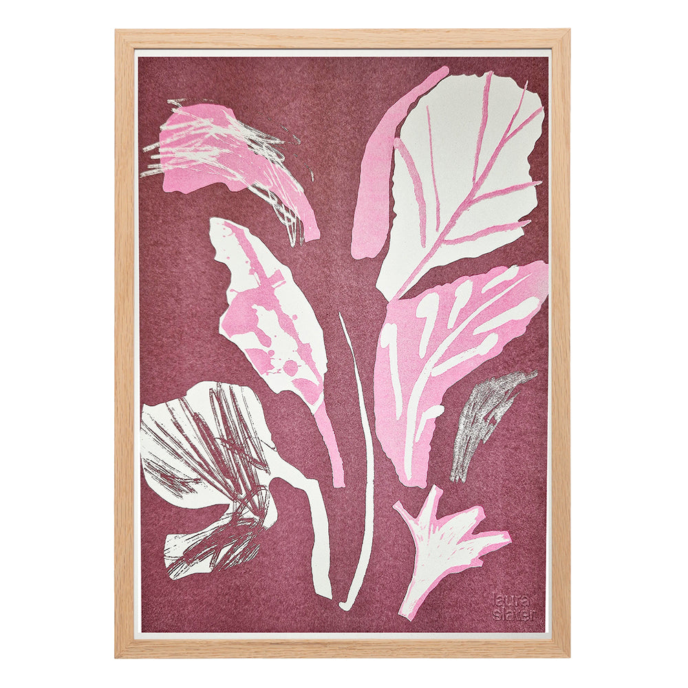 Fig Risograph Print