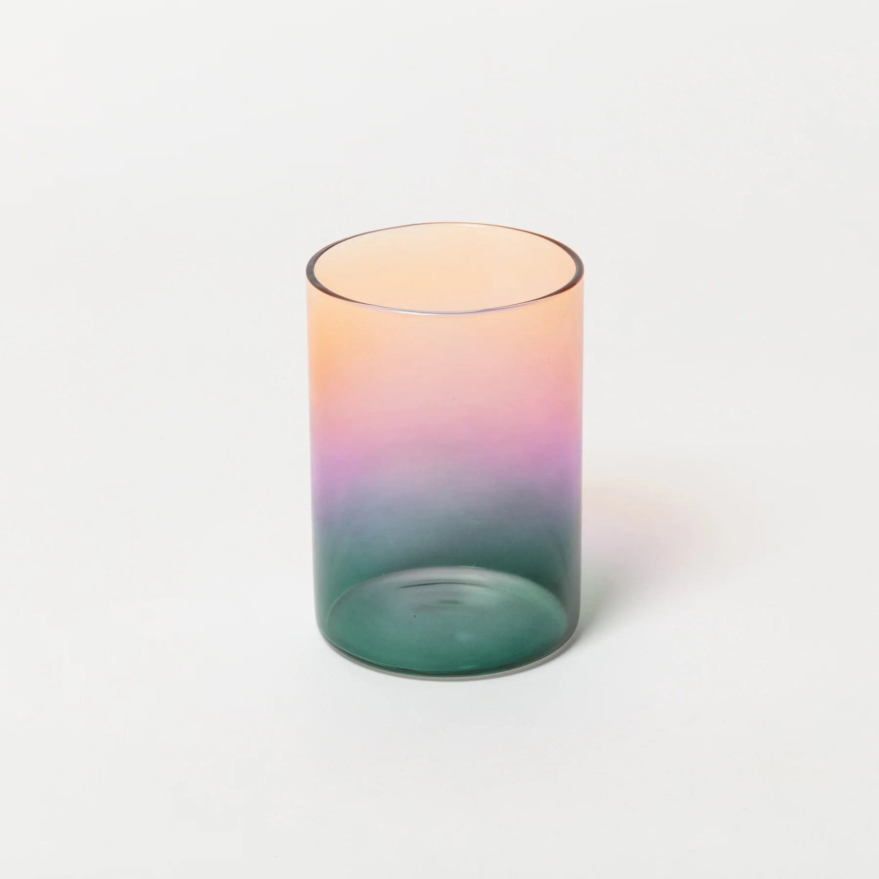 Gradient Glasses Pair - Three Tone Teal/Lilac/Gold