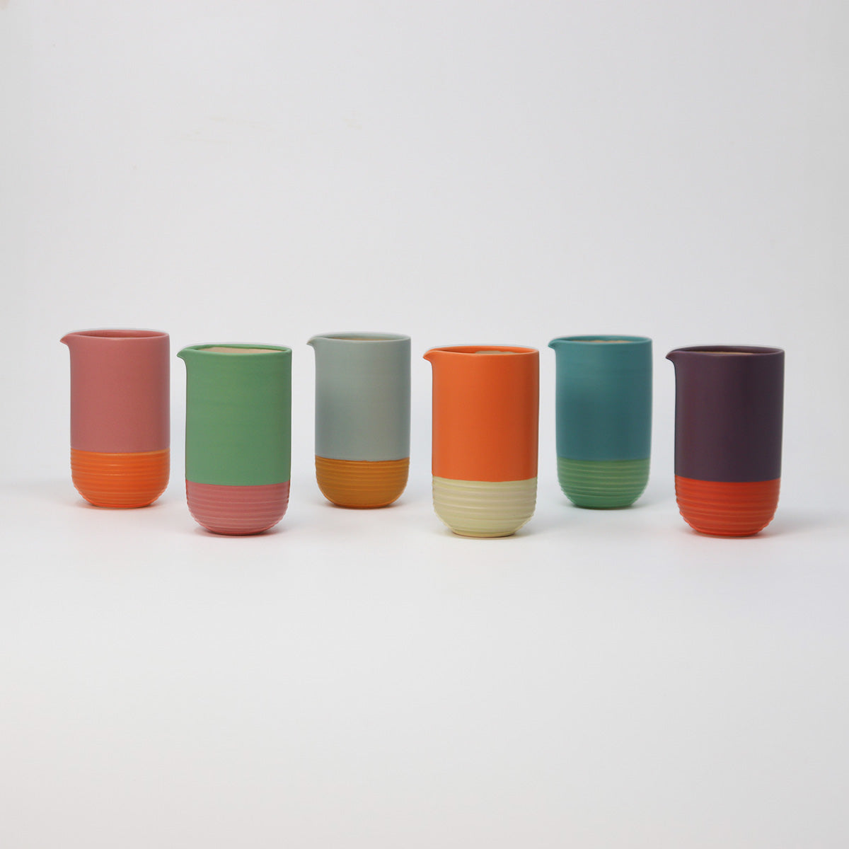 Two Tone Jug - Arsenic / Rose