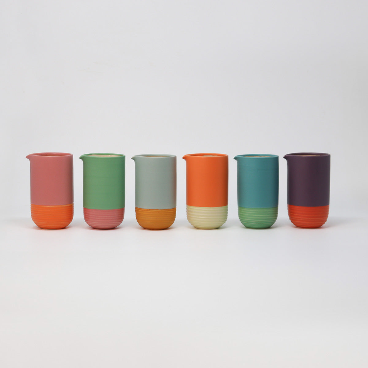 Two Tone Jug - Arsenic / Rose