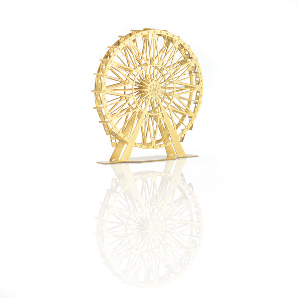 Brass Ferris Wheel Mini-Model