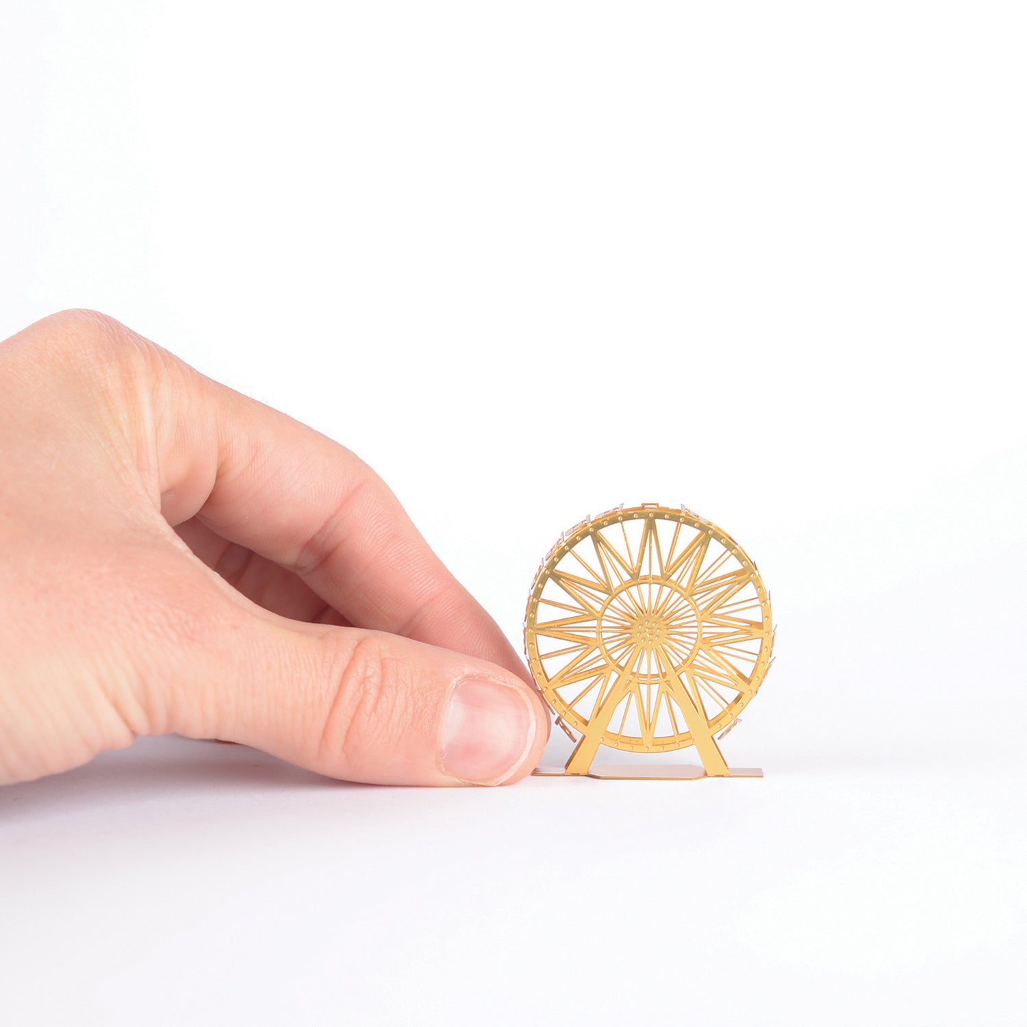 Brass Ferris Wheel Mini-Model