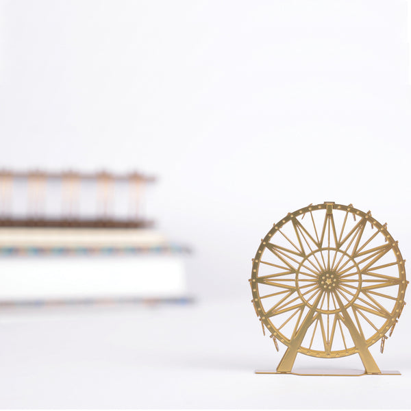 Brass Ferris Wheel Mini-Model