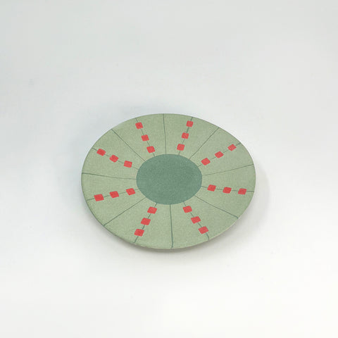 Mini Plate XS - Reclaim Green/Dark Green/Crimson