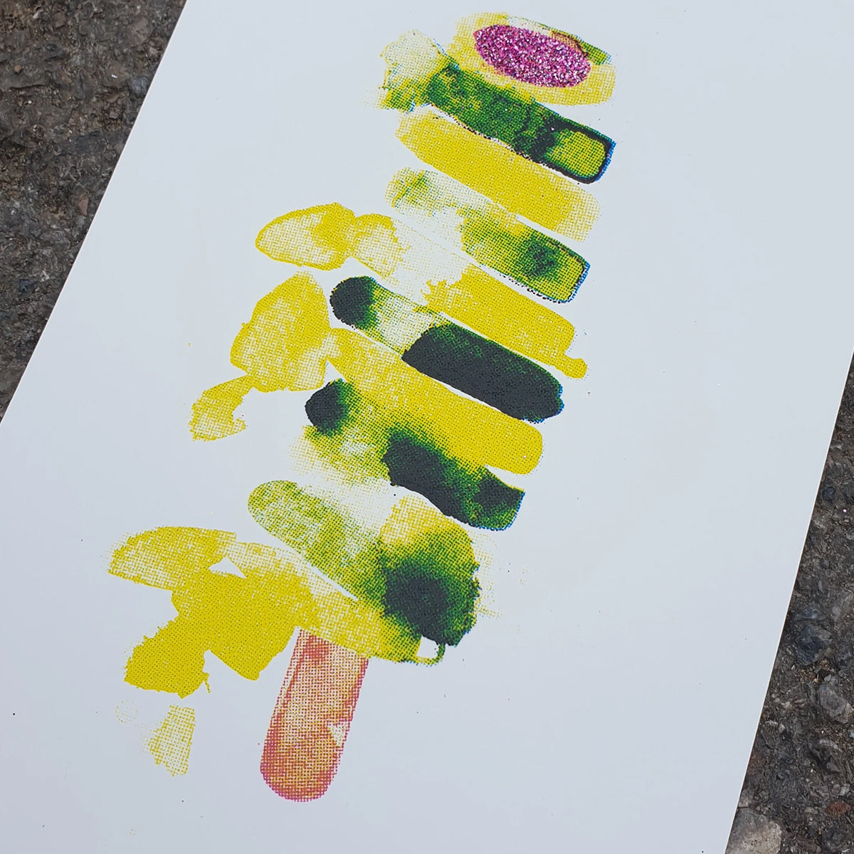 Mini Twister Screen Print