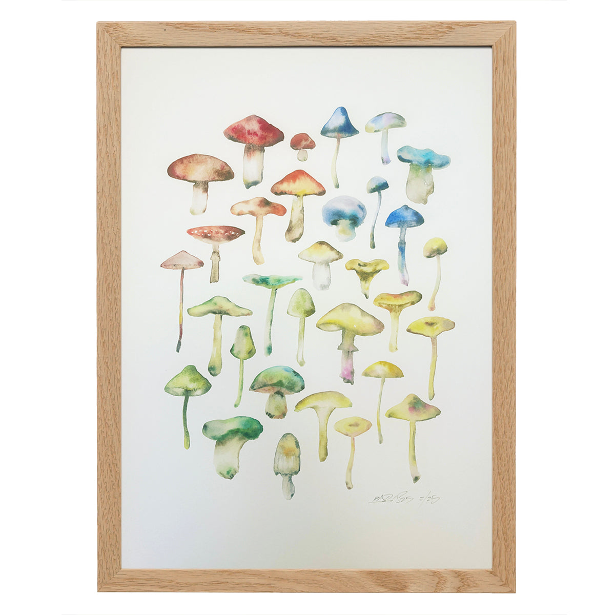 Mushroom Cluster Giclée Print