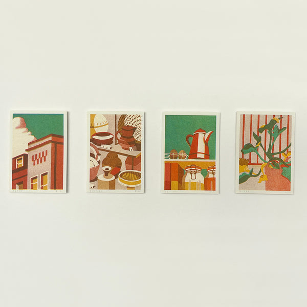 Small Observations Risograph Mini Prints