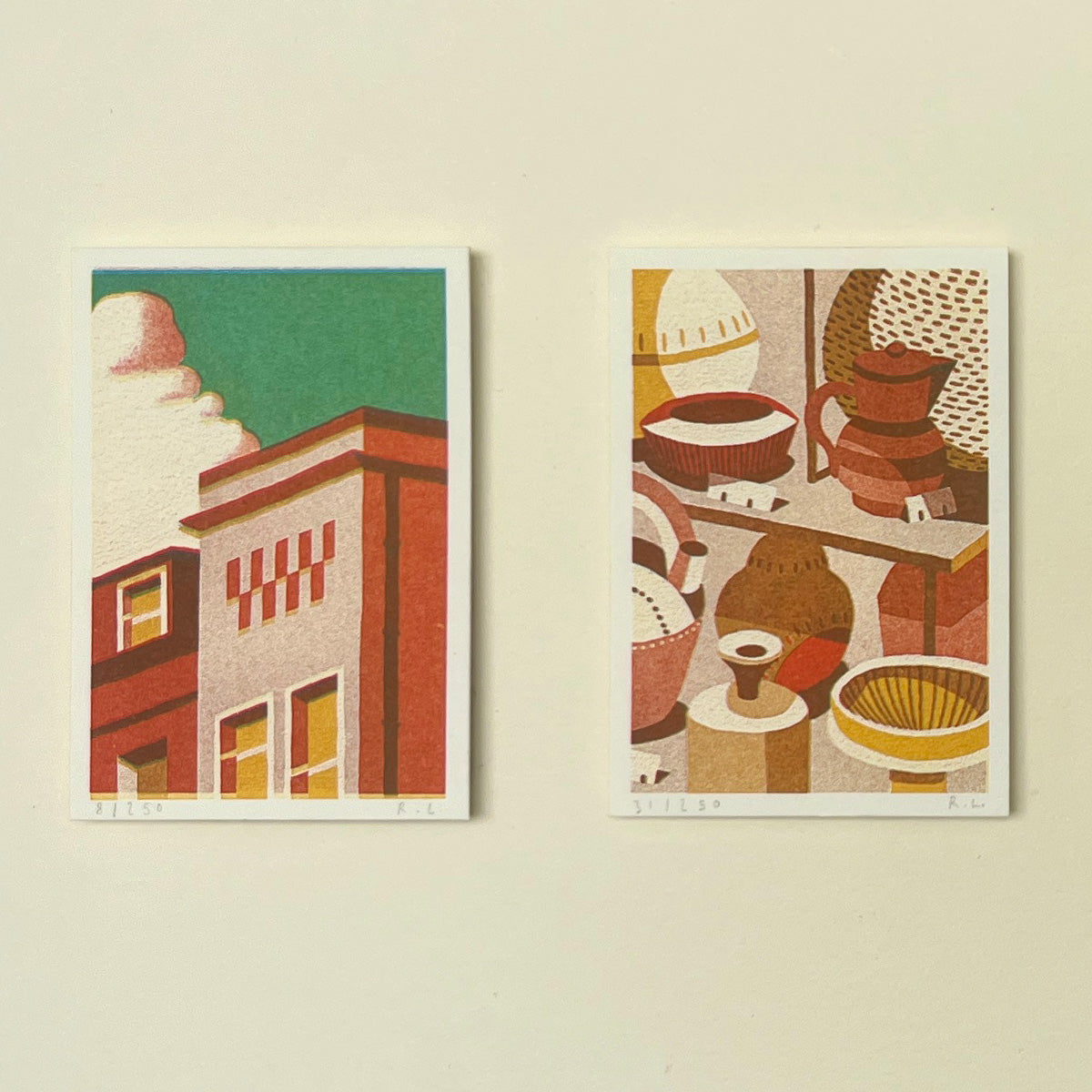 Small Observations Risograph Mini Prints
