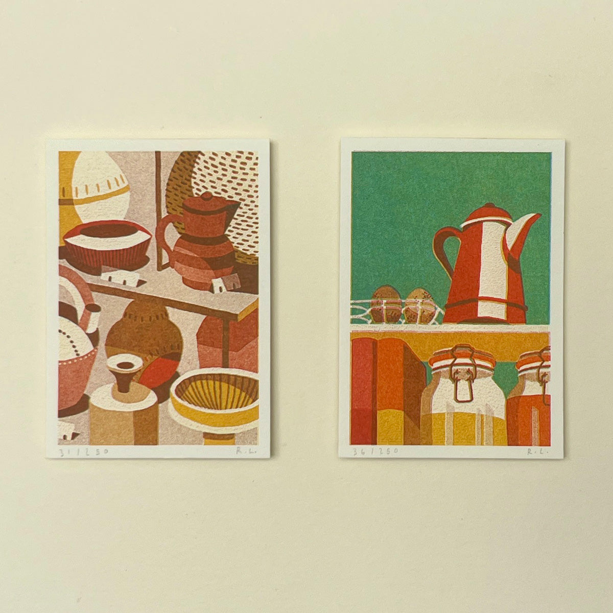 Small Observations Risograph Mini Prints