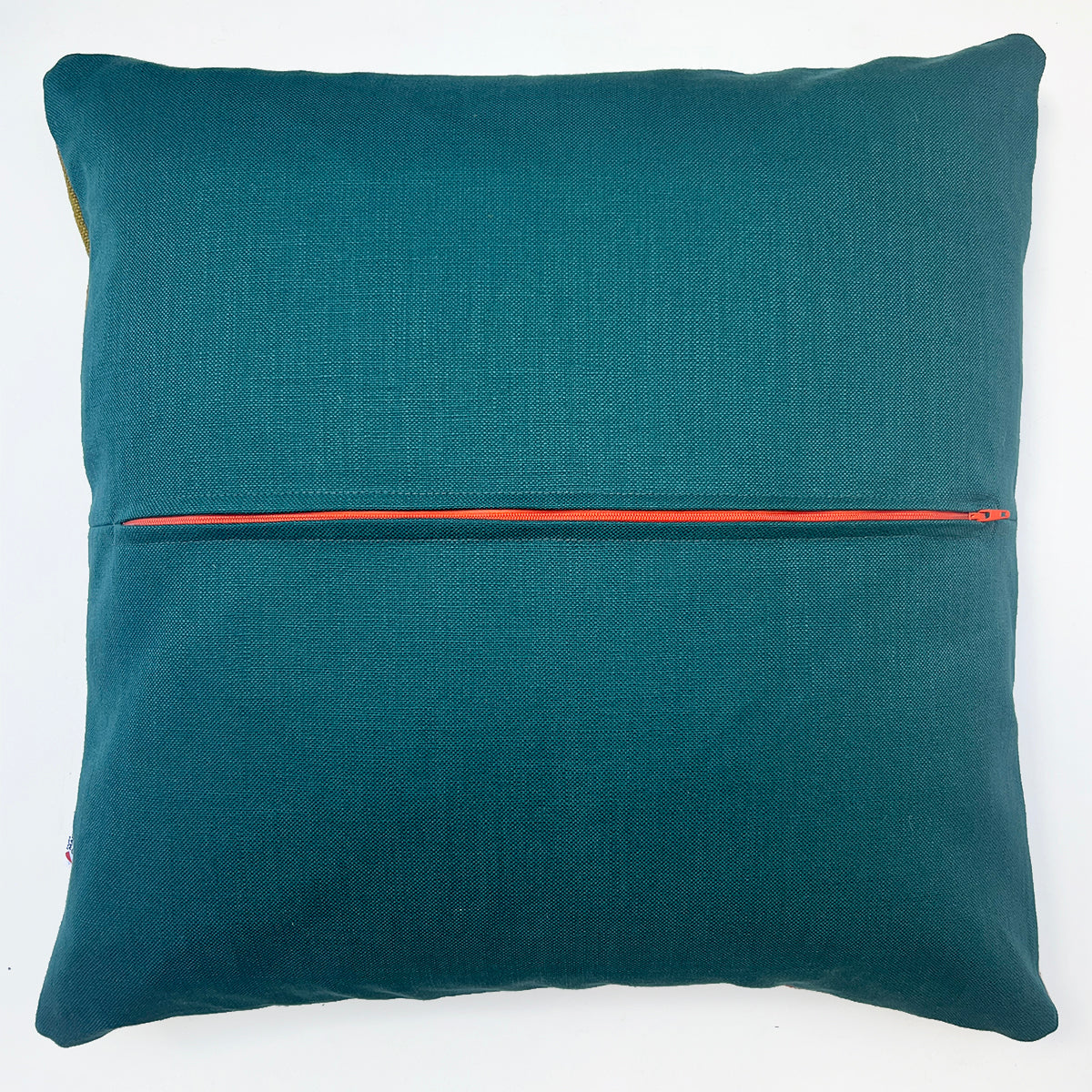 Patchwork Large Cushion - Pink/Orange/Mint/Olive/Teal A