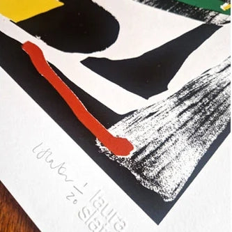 Ray Screen Print