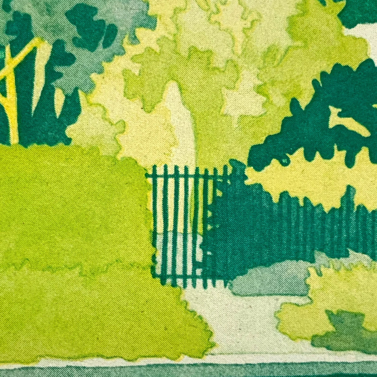 Rorschach Foliage A3 Risograph Print