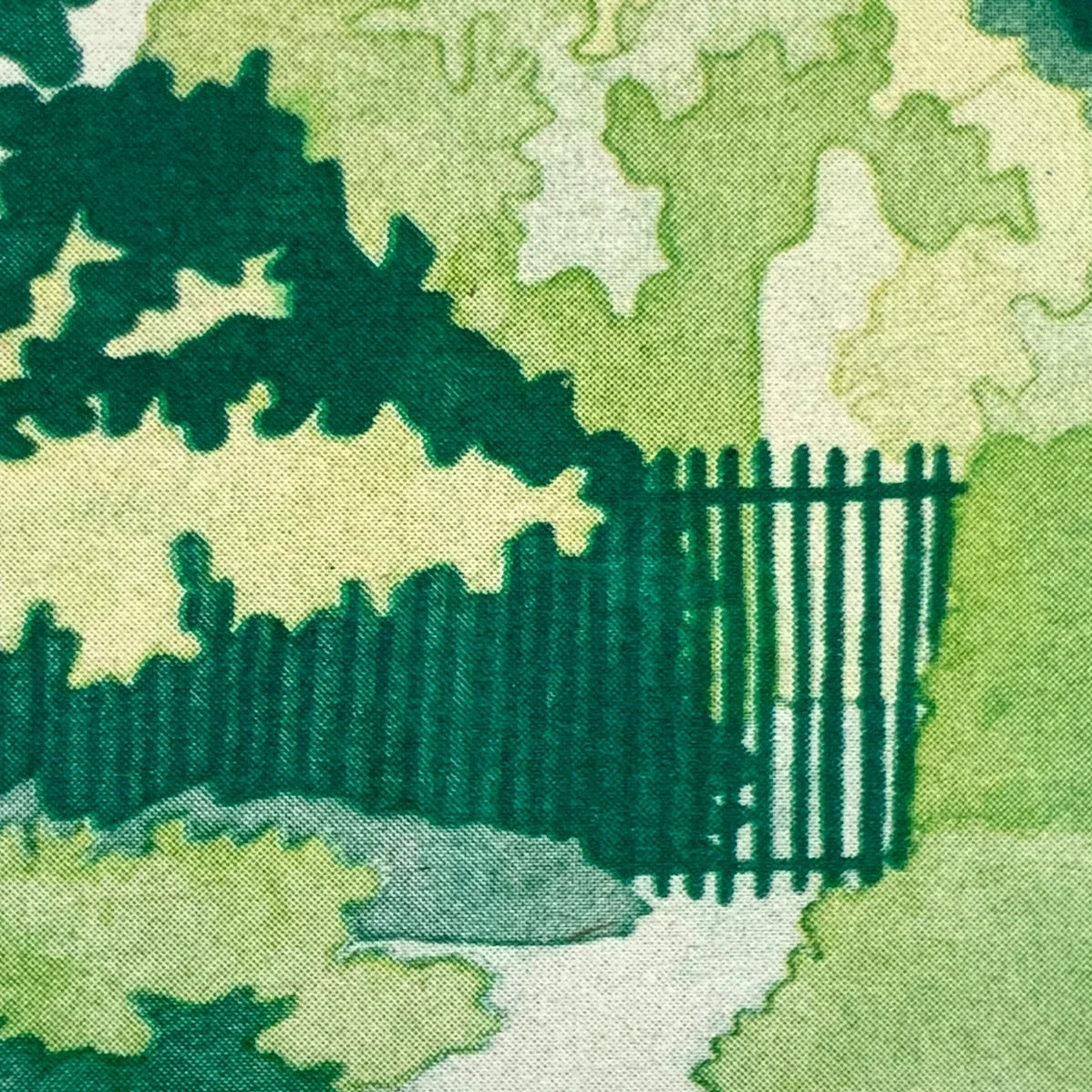 Rorschach Foliage A3 Risograph Print