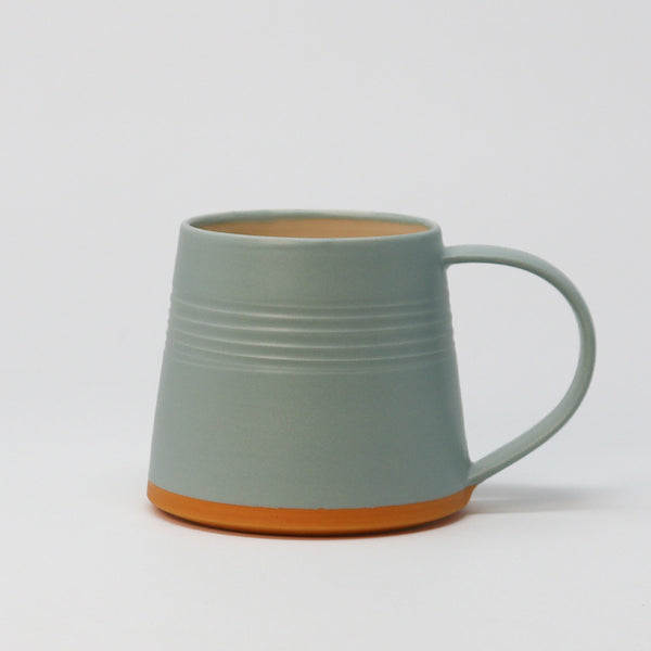 Skyline Mug - Pistachio / Orange