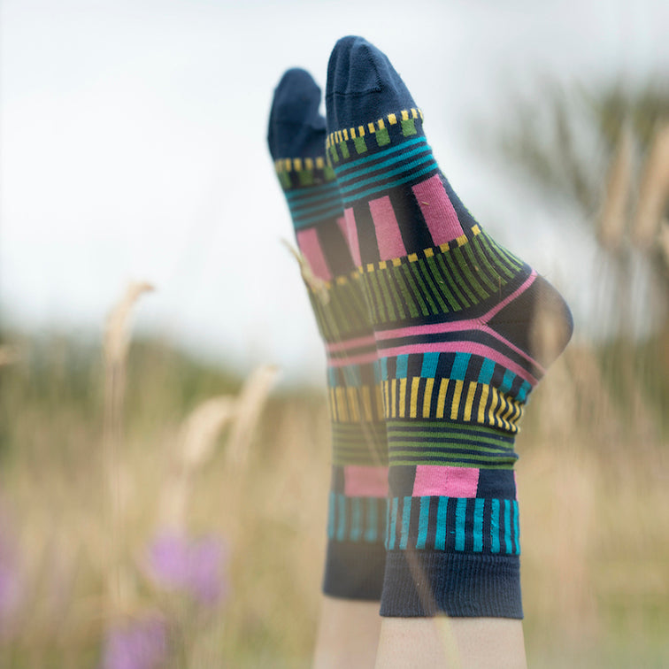 Multi Stripe Socks
