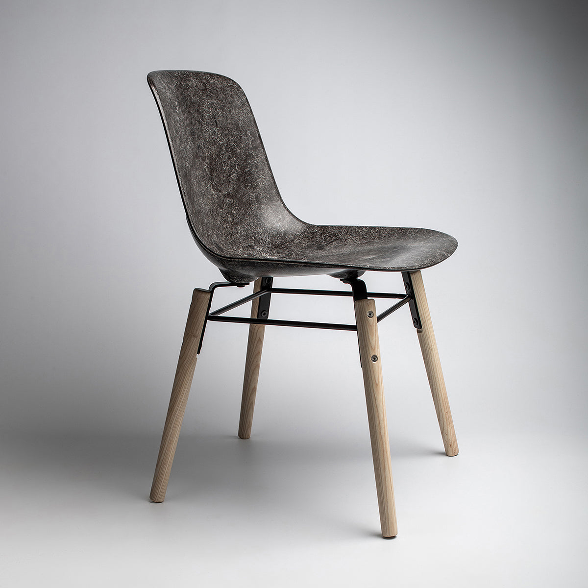 Hembury Chair - Herdwick / Ash Legs