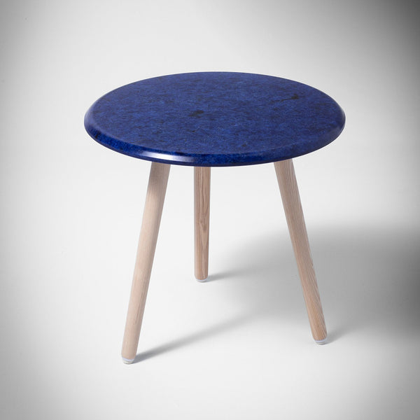 Hembury Side Table by Solidwool - Cobalt