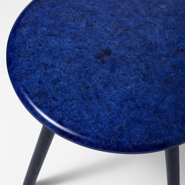 Hembury Side Table by Solidwool - Cobalt