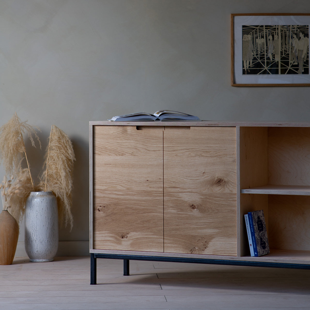 Teal Sideboard