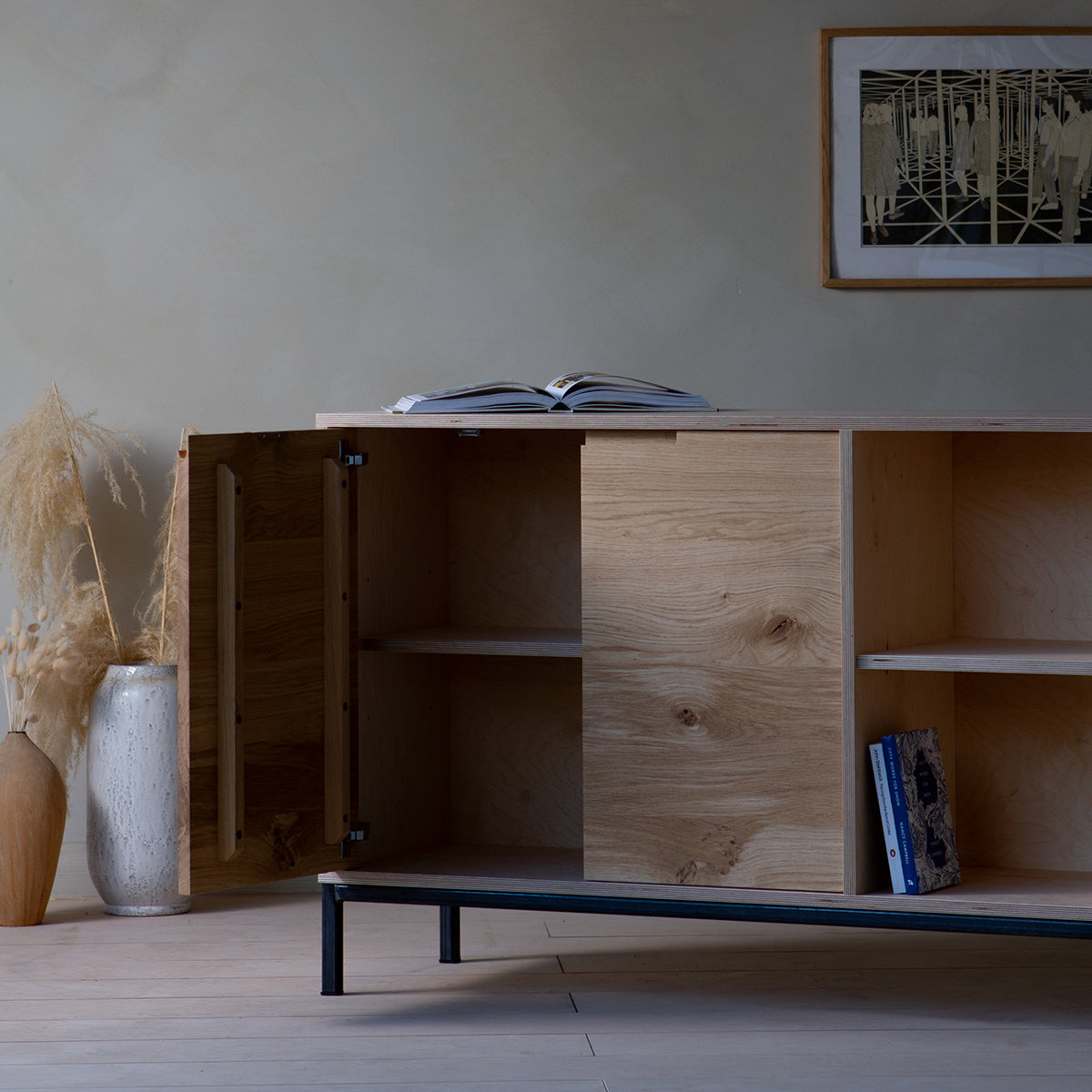 Teal Sideboard