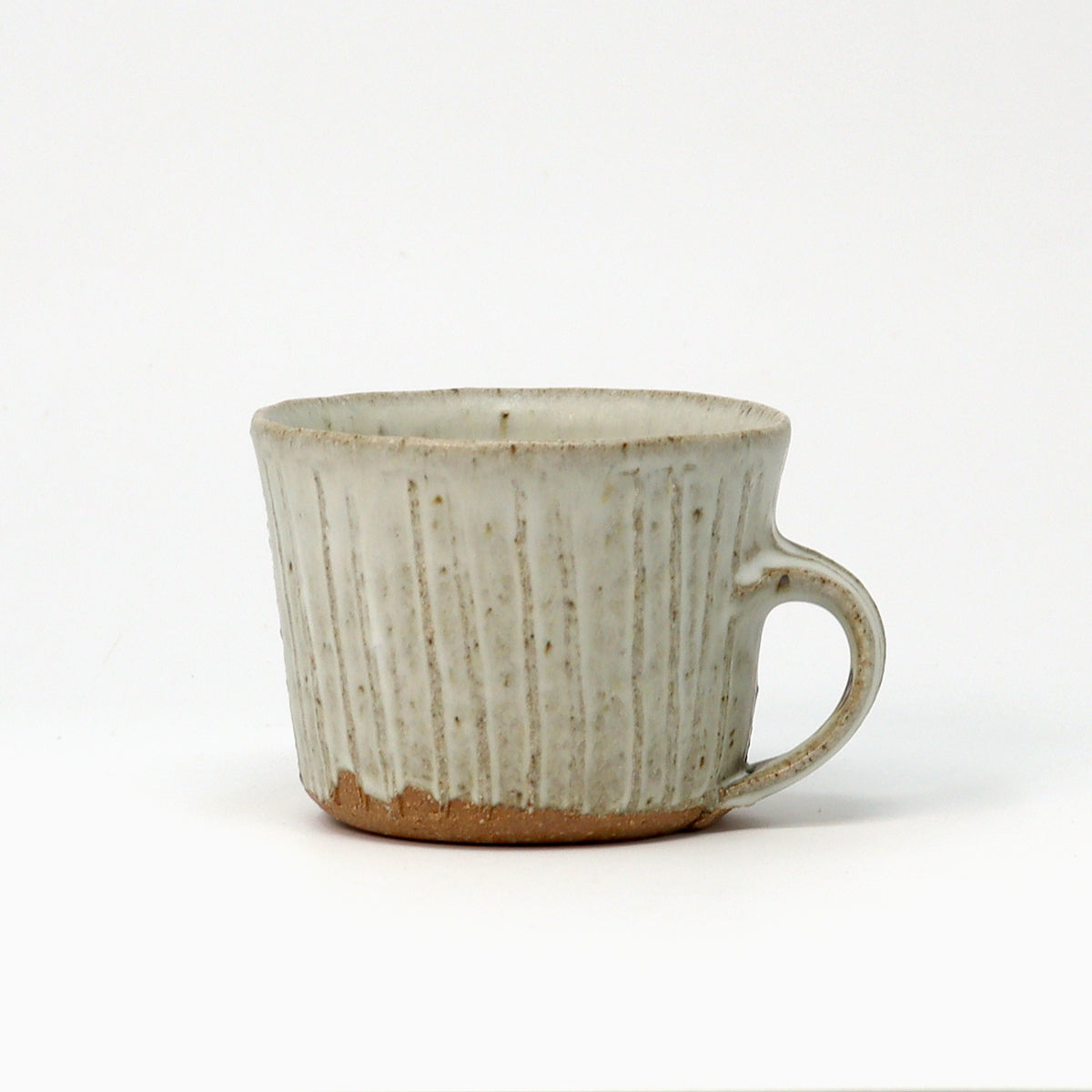 Textured Large Mug - Cornish Stone and Dolomite glaze